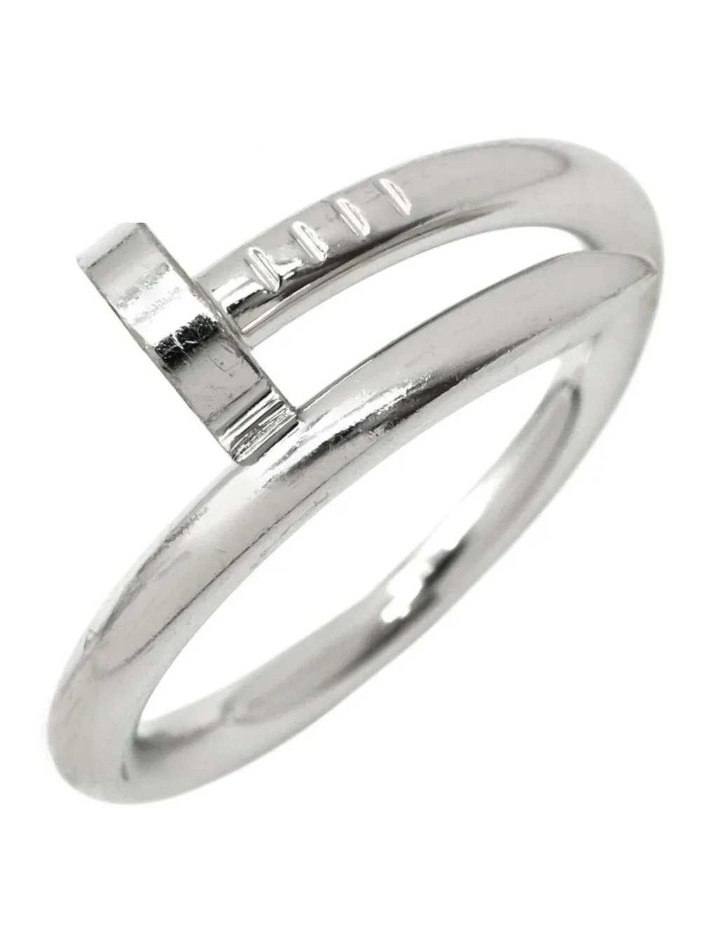 Cartier Ring Juste un Clou Classic Model White Gold 59 Nail Motif